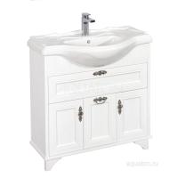 Тумба под раковину Aquaton Идель 85 дуб белый 1A195601IDM70