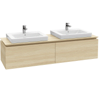 Тумба под раковину Villeroy&Boch Legato  цвет-дуб графитовый B69200FQ hog2