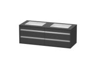 Тумба под раковину Duravit Ketho  цвет-графит матовый KT6858B4949 hog2