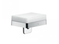 Дозатор для жидкого мыла Hansgrohe Axor Universal с полочкой  42819000 Дозатор для жидкого мыла Hansgrohe Axor Universal с полочкой  42819000