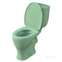 Унитаз-компакт Santeri Воротынский салатовый 1.P401.7.S04.00B.F Унитаз-компакт Santeri Воротынский салатовый 1.P401.7.S04.00B.F