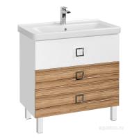 Тумба под раковину Aquaton Стамбул 85 М эбони светлый 1A145901ST490