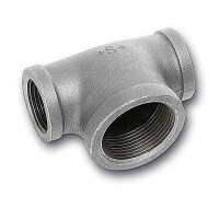 Тройник 1" чугун оцинкованный, 130# 1301V#