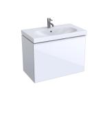 Тумба под раковину Geberit Acanto  цвет-белое стекло 500.616.01.2 hog2