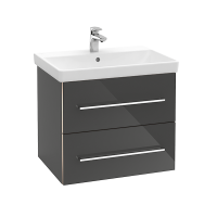 Тумба под раковину Villeroy&Boch Avento  цвет-Crystal Black A88900B3 hog2