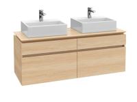 Тумба под раковину Villeroy&Boch Legato  цвет-вяз импрессо B677L0PN hog2