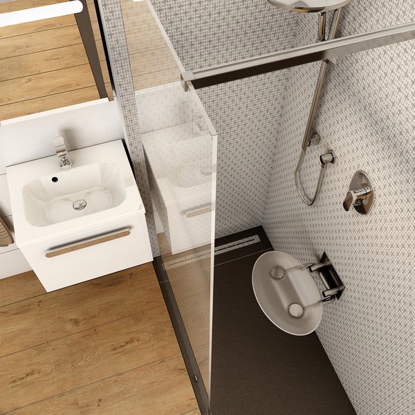 Унивеpсальное сиденье для душа RAVAK OVO-P-CLEAR B8F0000000