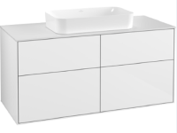 Тумба под раковину Villeroy&Boch Finion  цвет-Glossy White Lacquer F26100GF hog2
