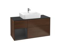 Тумба под раковину Villeroy&Boch Finion  цвет-светло-серый, матовый F161HFGJ hog2