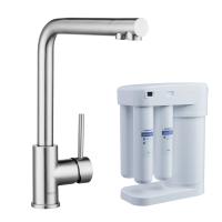 Cмеситель для кухни Swedbe Selene Plus в комплекте с фильтром Аквафор Морион K8540М