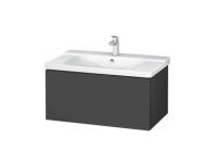Тумба под раковину Duravit L-Cube  цвет-графит матовый LC614704949 hog2