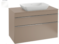 Тумба под раковину Villeroy&Boch Venticello  цвет-белый глянцевый A94101DH hog2