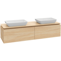 Тумба под раковину Villeroy&Boch Legato  цвет-дуб сантана B722L0E1 hog2