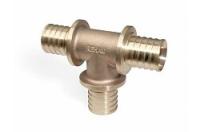 Тройник, Rehau, RAUTITAN, 50, 50, 50, бронза (RX), равнопроходной 13660011001