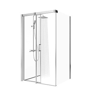 Душевые двери Ravak MSD4-180 блестящая+Transparent 0WKY0C00Z1