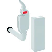 Сифон скрытого монтажа Geberit для приборов, с облицовкой: d=40мм, Белый «Alpine» 152.768.11.1