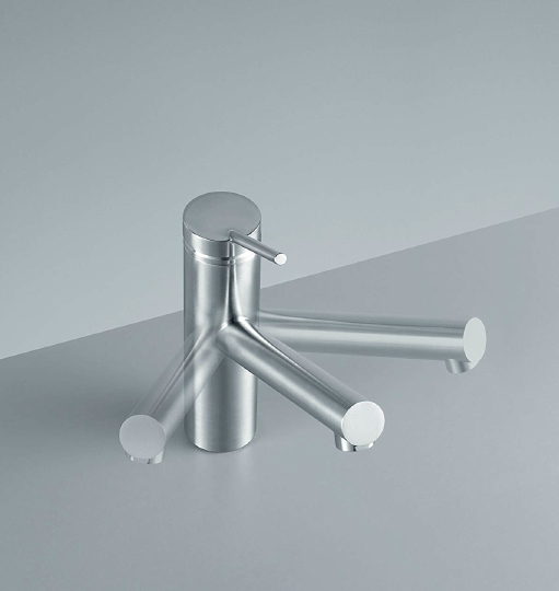 Смеситель Kludi Tangenta 44904F875 для кухонной мойки