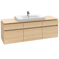 Тумба под раковину Villeroy&Boch Legato  цвет-дуб сантана B70100E1 hog2