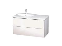 Тумба под раковину Duravit L-Cube  цвет-белый глянцевый LC625102222 hog2