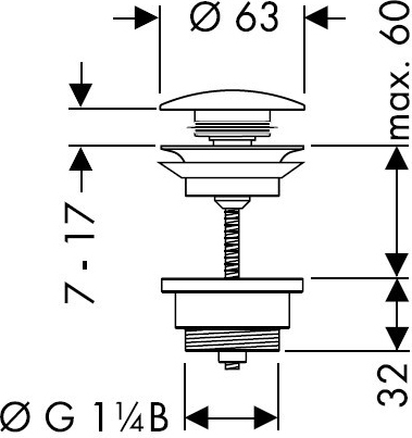 Смеситель Hansgrohe PuraVida 15075000 для раковины