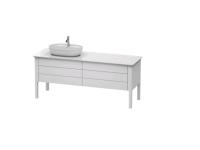Тумба под раковину Duravit Luv  цвет-белый шелковисто-матовый LU9568L3636 hog2