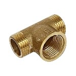 Тройник, ELSEN, Metalit, НВН, 1/2", 1/2", 1/2", латунь, равнопроходной EBF09.12