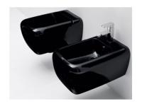 Биде CIELO Shui цвет-черный глянцевый (Glossy Black, Nero lucido) SHBSB N