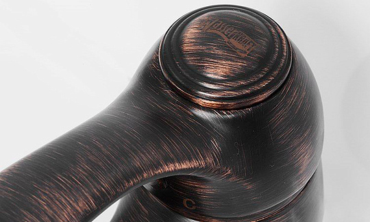 Смеситель Wasserkraft Isar 1303 для раковины, темная бронза