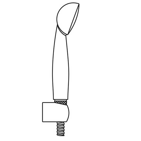 Настенный смеситель для ванны/душа Vidima ORION, душевой гарнитур в комплекте BA004AA