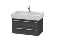 Тумба под раковину Duravit X-Large  цвет-графит матовый XL634504949 hog2