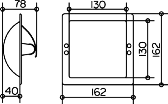 Держатель туалетной бумаги Keuco Universal 04960