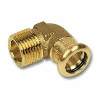 Угловой переход 18x3/4" ВПр-НР бронза 8092g 80921834 HogPer