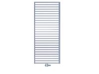 Полотенцесушитель Zehnder Quaro водяной QA-100-060 RAL 9022