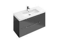 Тумба под раковину Villeroy&Boch Subway 2.0  цвет-дерево белое A69710E8 hog2