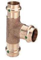 Тройник Sanpress c SC-Contur 54x42x42, бронза,  187279