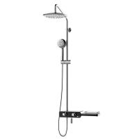 Смеситель Lemark Tropic LM7009С для ванны и душа, термостатический Смеситель Lemark Tropic LM7009С для ванны и душа, термостатический