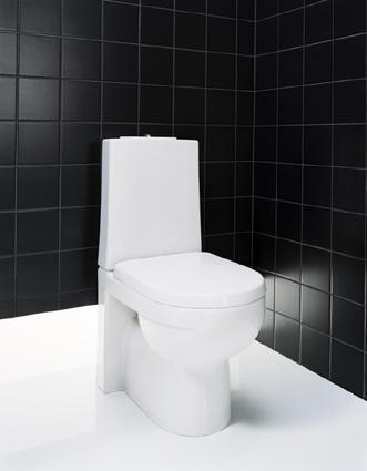 Унитаз Gustavsberg ARTic 4310, двойной слив 3/6 литров, сиденье с крышкой с мех. soft-close, крепление из нерж. стали, GB114310301737