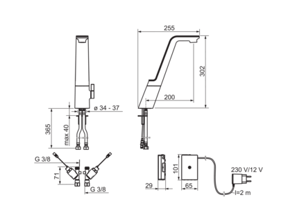 Смеситель для раковины Oras Alessi Sense 8720F