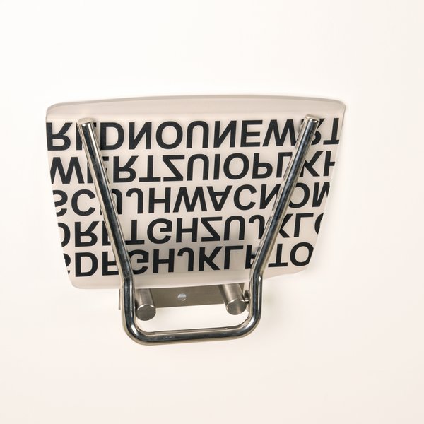 Унивеpсальное сиденье для душа RAVAK OVO-B-TEXT B8F0000030