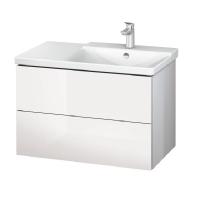 Тумба под раковину Duravit L-Cube  цвет-белый глянцевый LC624902222 hog2