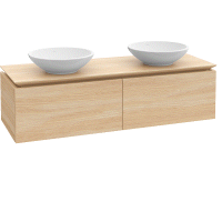 Тумба под раковину Villeroy&Boch Legato  цвет-дуб сантана B59100E1 hog2