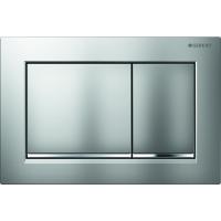 Смывная клавиша Geberit Omega30, двойной смыв: матовый хром, глянцевый хром 115.080.KN.1 Смывная клавиша Geberit Omega30, двойной смыв: матовый хром, глянцевый хром 115.080.KN.1