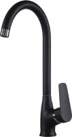 Смеситель Rossinka S35-23-Black для кухонной мойки, черный