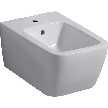 Подвесное биде Geberit iCon Square закрытой формы: T=54см, Перелив=На виду, Белый 231910000 Подвесное биде Geberit iCon Square закрытой формы: T=54см, Перелив=На виду, Белый 231910000