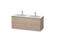 Тумба под раковину Duravit L-Cube для двойного умывальника  цвет-дуб кашемировый LC625901111 hog2