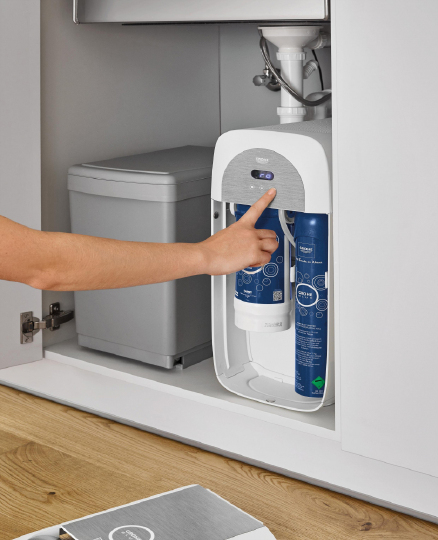 Смеситель Grohe Blue Home 31455000 с функцией фильтрации и газирования воды
