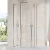 Душевой уголок RAVAK CHROME CRV2-80 блестящий + Transparent 1QV40C00Z1