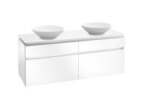 Тумба под раковину Villeroy&Boch Legato  цвет-белый глянцевый B58400DH hog2