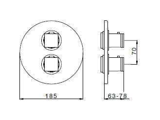 Смеситель для душа Cisal Roadster  RR 01820 0 21 hog