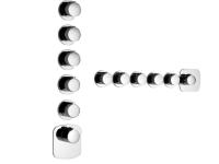 Смеситель для душа Gessi Tondo Wellness  43240/031 hog